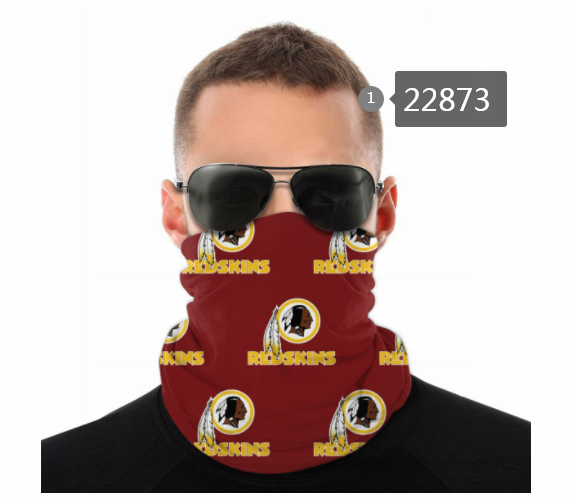 2021 NFL Washington Redskins #55 Dust mask with filter->nfl dust mask->Sports Accessory